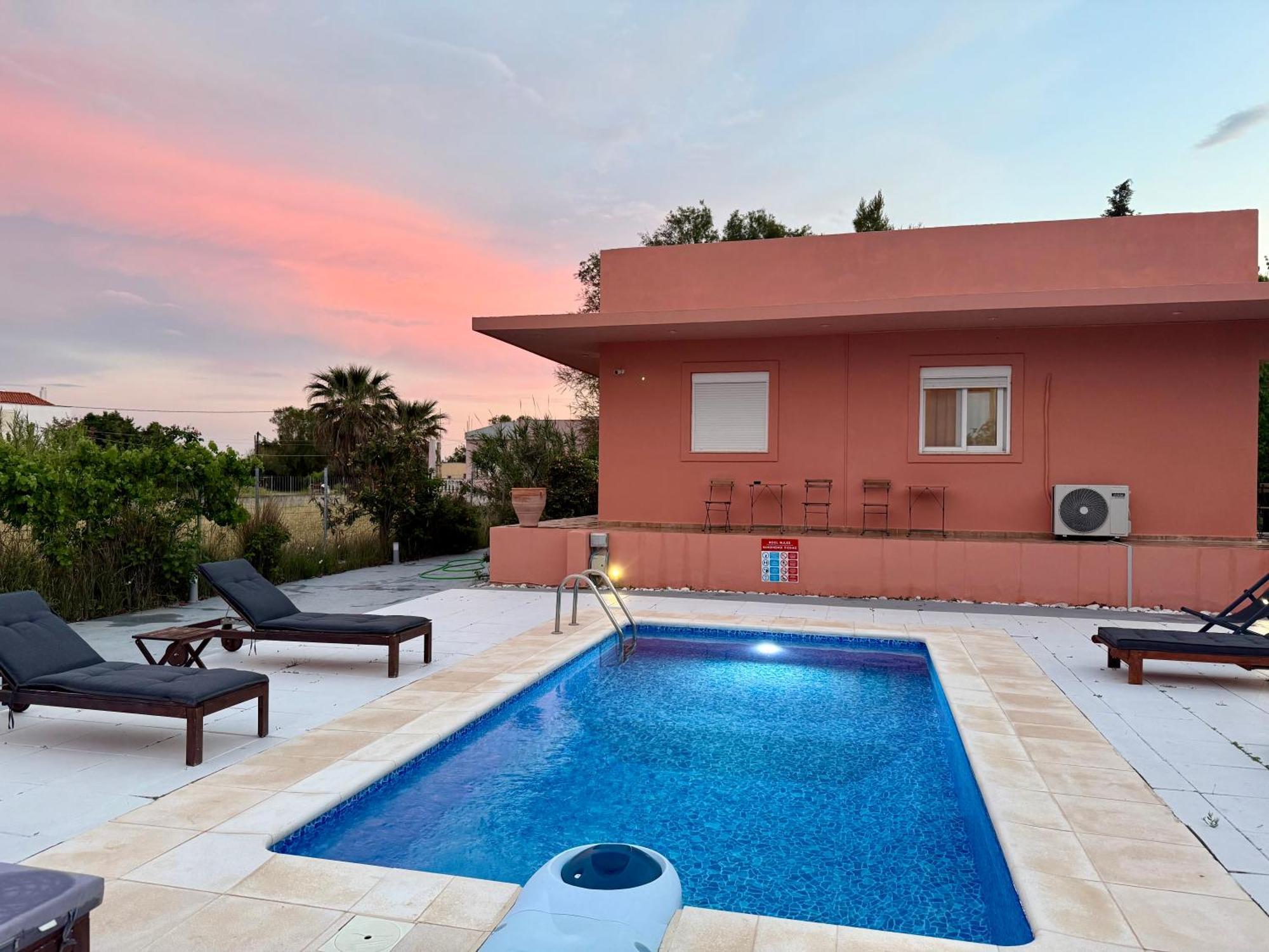 Summer Breeze Villa Afantou Luaran gambar